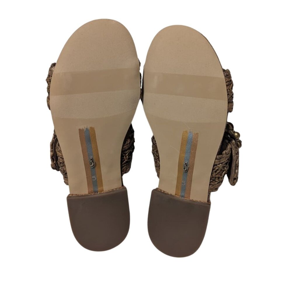 NWT Sam Edelman Elisa Braided Strap Sandal – Brown, Size 5 - Picture 4 of 6